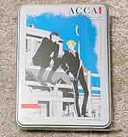 ACCA13区監察課 ミュージアム　特典　チョコクランチ　アクリル ポストカード ACCA13区監察課」トレーディングポストカード2枚セット